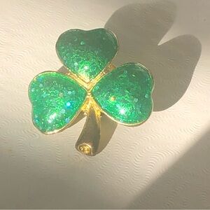 St Patrick’s Day- Clover Lapel Pin / or Tie Tack